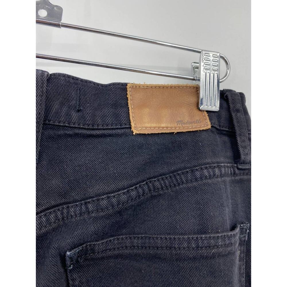 Madewell 10 High-Rise Skinny Jeans Black Denim Size 27 - Picture 6 of 7